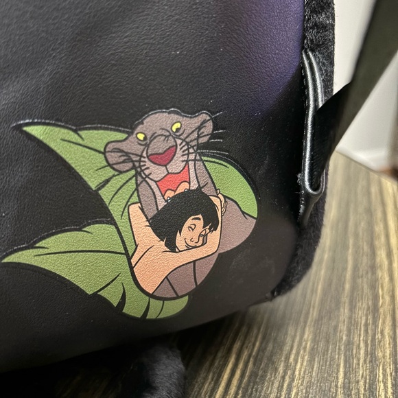 Loungefly Disney’s The Jungle Book Bagheera Cosplay Double Strap Mini Backpack. - Picture 3 of 7